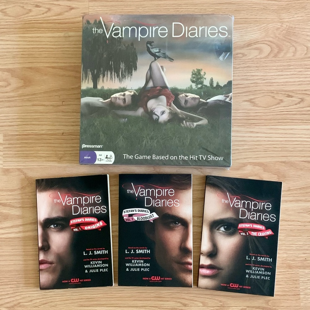 Vampire Diaries Game and Books